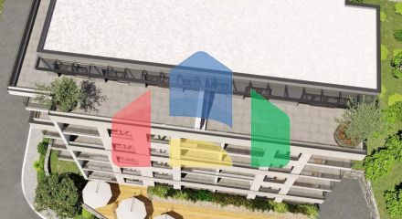 Квартира 1+1 с террасой в новостройке, район Дубовица, Будва