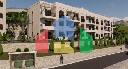 Квартира с одной комнатой в новостройке в Будве на финальной стадии строительства Квартира с одной комнатой в новостройке в Будве на финальной стадии строительства