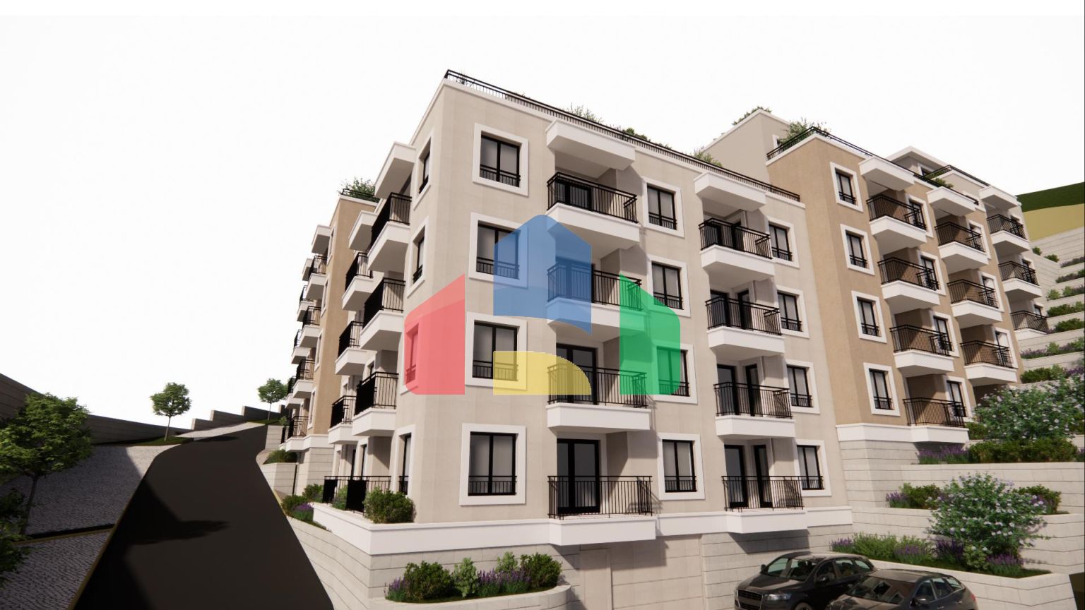 Квартира 1+1 в новостройке Будвы от €127 856 в новом проекте в Будве на финальной стадии строительства