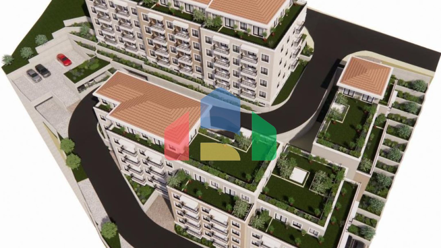 Квартира 1+1 в новостройке Будвы от €127 856 в новом проекте в Будве на финальной стадии строительства