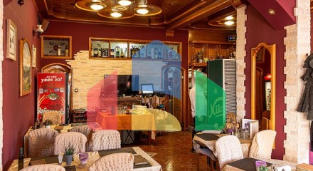 A restaurant in the center of Budva
