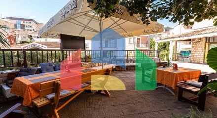 A restaurant in the center of Budva
