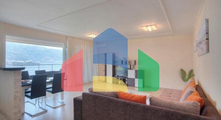 Spacious one-bedroom apartment in Budva with sea view