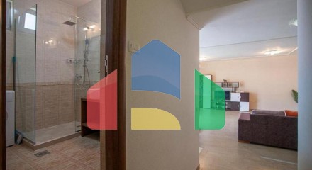 Spacious one-bedroom apartment in Budva with sea view