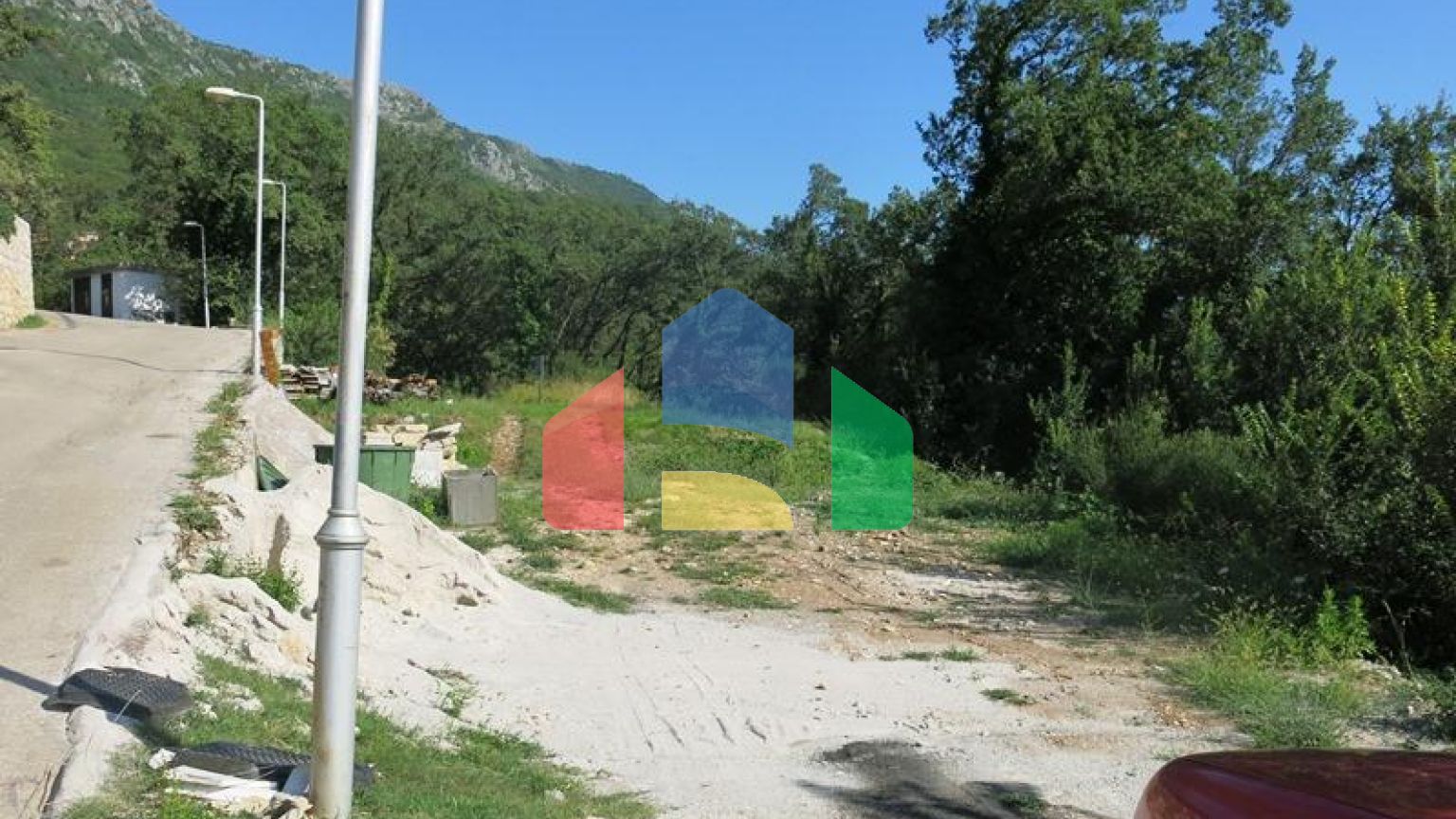 Участок в Куляче с видом на море