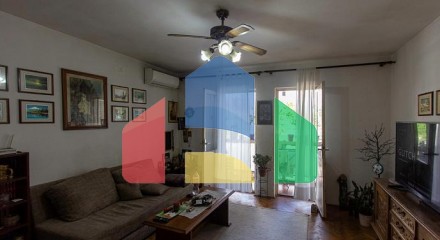 Three-bedroom duplex apartment in the very center of Budva