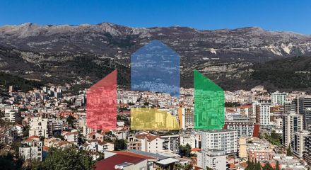 Светлая квартира с видом на море в Будве Светлая квартира с видом на море в Будве