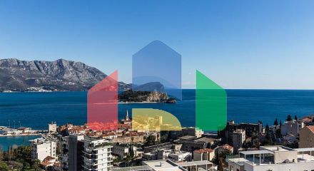 Светлая квартира с видом на море в Будве Светлая квартира с видом на море в Будве