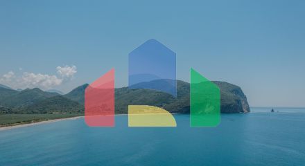 Дом с бассейном в Булярице с панорамным видом.