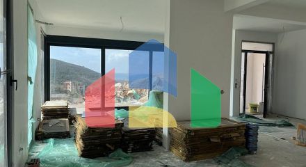 New villa with panoramic sea view in Buljarica