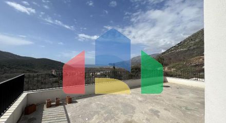New villa with panoramic sea view in Buljarica
