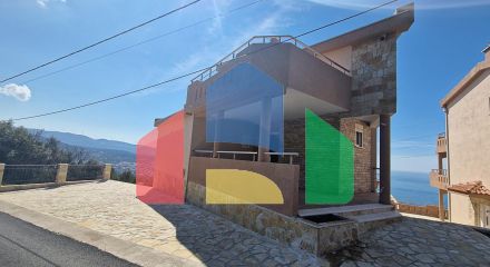 Two new identical four-storey villas with a swimming pool in Dobra Voda, Bar