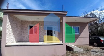 One-story new house in Dobra Voda