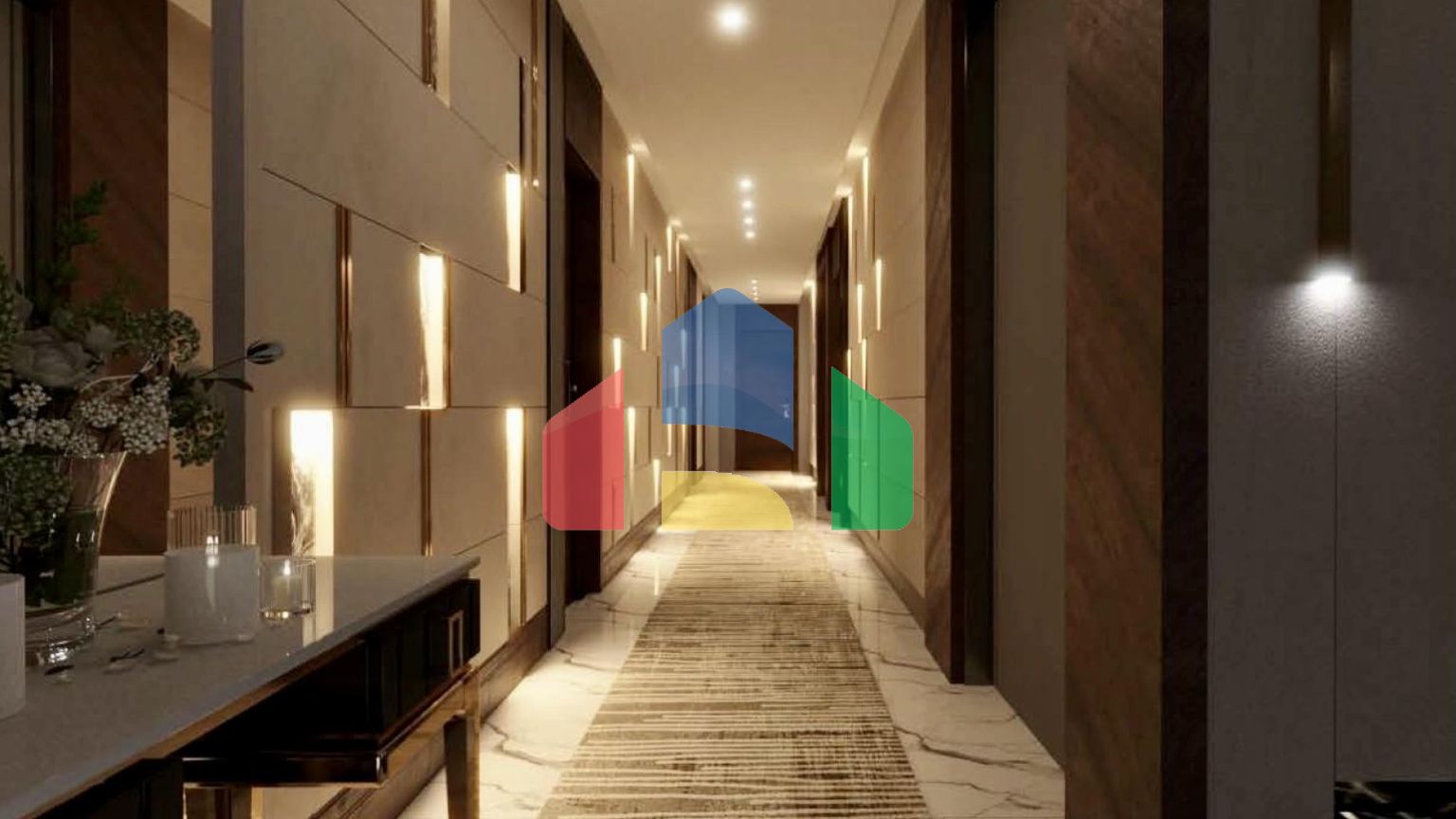 Новый современный отель в Добры воды с бассейном и видом на море.