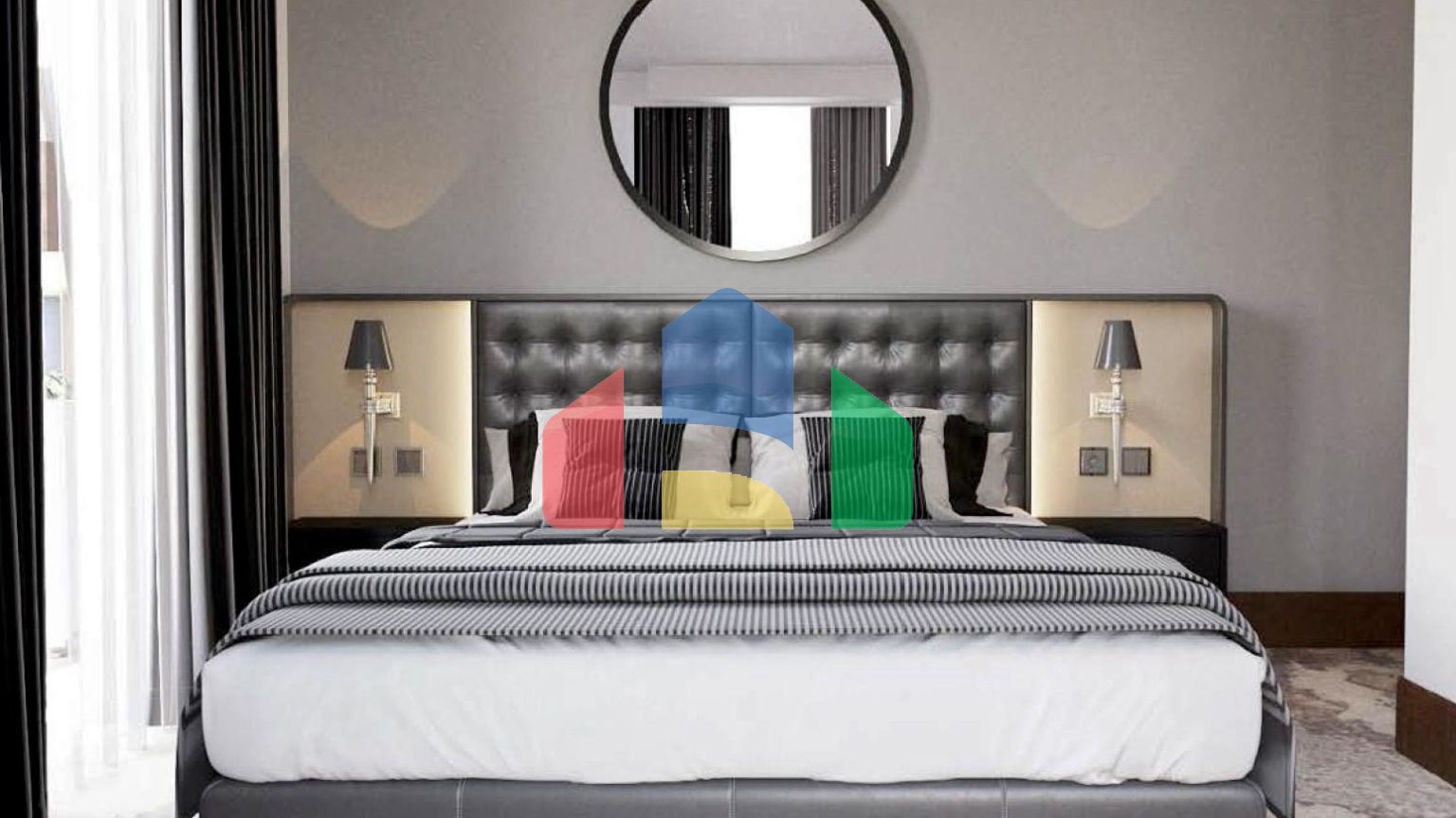 Новый современный отель в Добры воды с бассейном и видом на море.