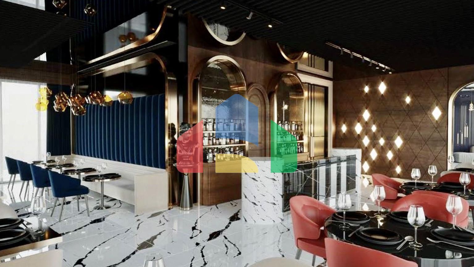 Новый современный отель в Добры воды с бассейном и видом на море.