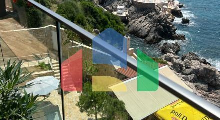 Apartment in a complex with a swimming pool on the first line of the sea, Dobra Voda.