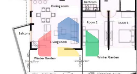 Большой пентхаус в Добры Воды с 3 спальнями и видом на море в комплексе с бассейном. Большой пентхаус в Добры Воды с 3 спальнями и видом на море в комплексе с бассейном.