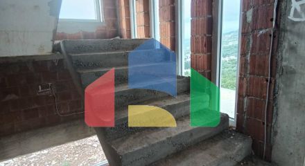 New house with beautiful panoramic sea views in Dobry Vody.