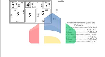 Двухуровневый новый дом с участком в Доброй Воде.