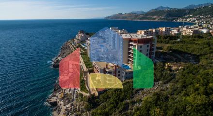 Апартаменты с двумя спальнями на первой линии моря в Добрых Водах