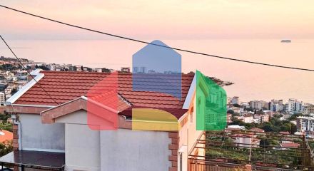 Дом с панорамным видом на море в Добры Воды