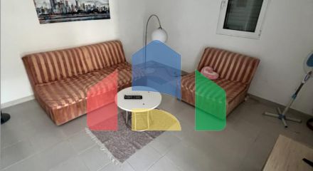 A house is offered for sale in Dobra Voda below the highway.