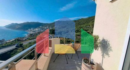 Современная и уютная квартира с 2 спальнями и потрясающим панорамным видом на море в Добры воды. Современная и уютная квартира с 2 спальнями и потрясающим панорамным видом на море в Добры воды.