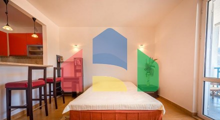Studio in Dobrota with a panoramic view of the Bay of Kotor