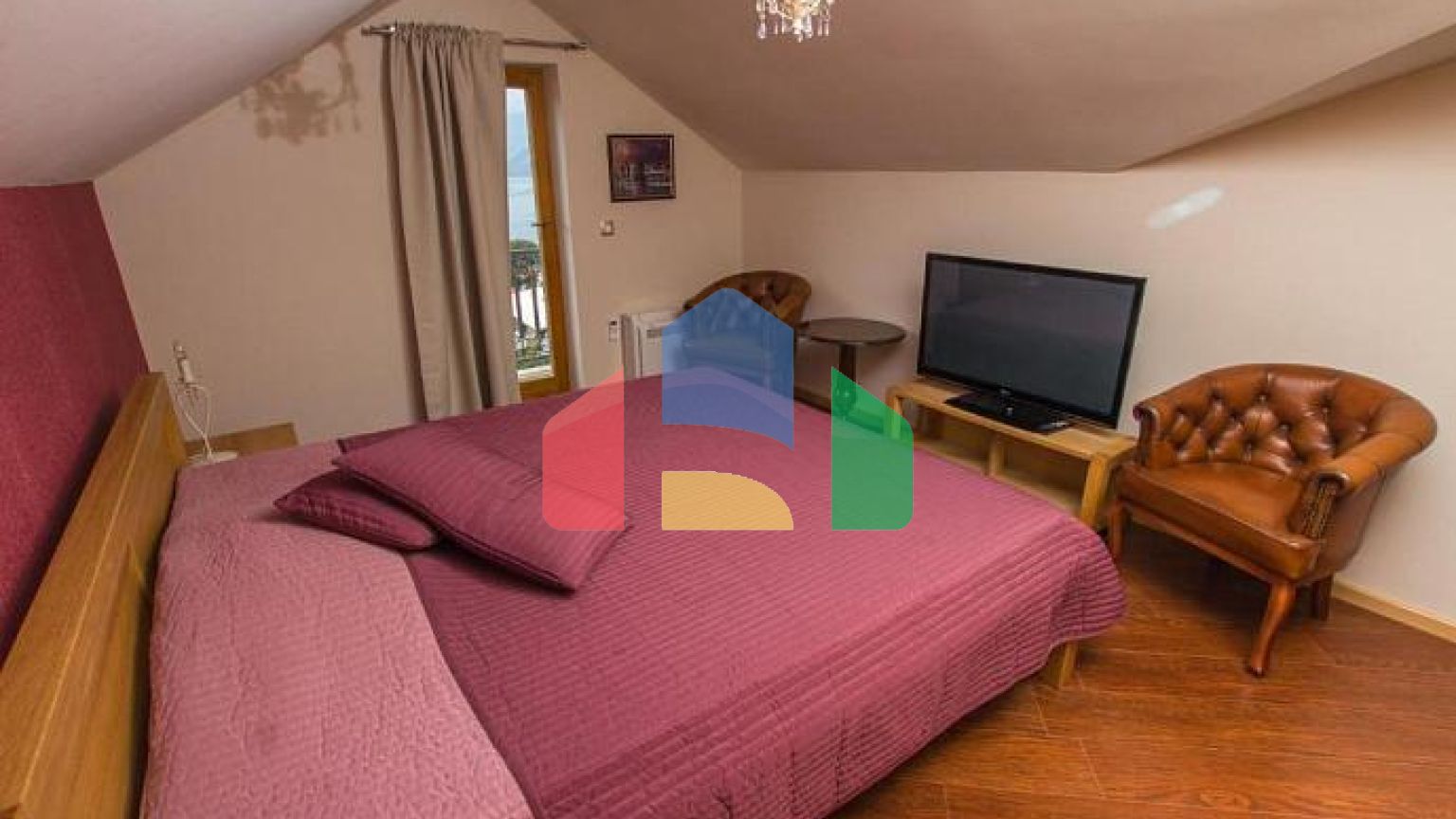 Привлекательная вилла в живописном Которе, в районе Доброта