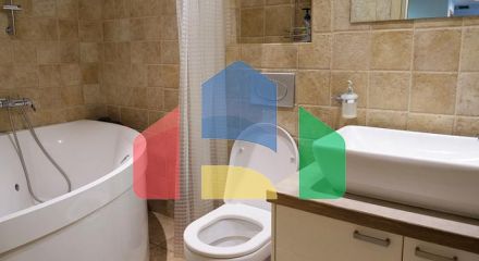 Квартира с двумя спальными комнатами и видом на море в Которе