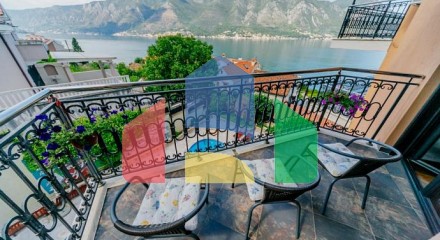Apartment with two bedrooms near the sea in Kotor