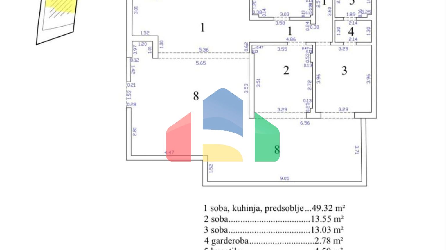 Просторная квартира с 3 спальнями и потрясающим видом на залив в современном комплексе в Херцег-Нови.