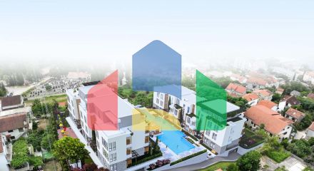 Апартамент 1+1 с балконом в 3 минутах от моря, Бока-Которский залив, Херцег-Нови