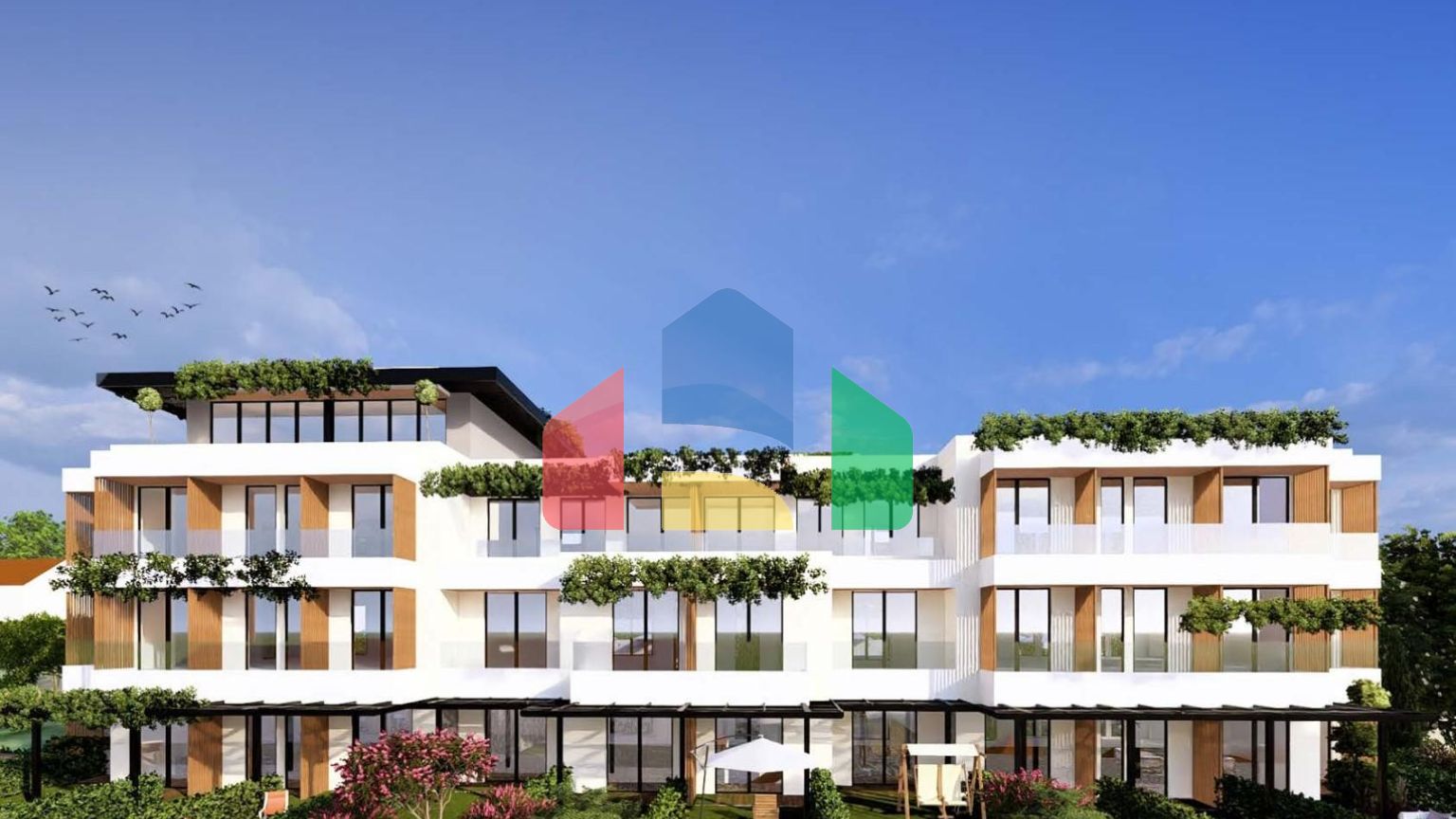 Апартамент 1+1 с балконом в 3 минутах от моря, Бока-Которский залив, Херцег-Нови