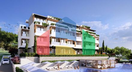 Апартамент 3+1 с балконом с вид на Бока-Которскую бухту