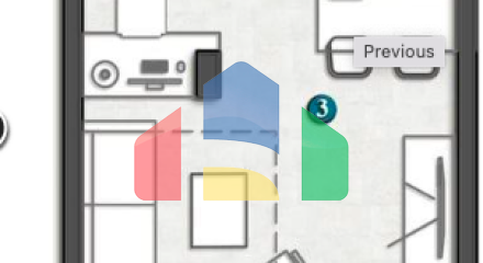 Студия с садом и террасой в новом комплексе с бассейном в Бока-Которском Заливе