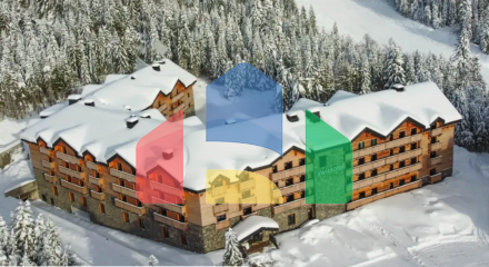 Готовая квартира с одной спальней в новом жилом комплексе в Колашине.