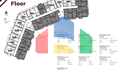 Квартира с двумя спальнями в новом жилом комплексе в Колашине.