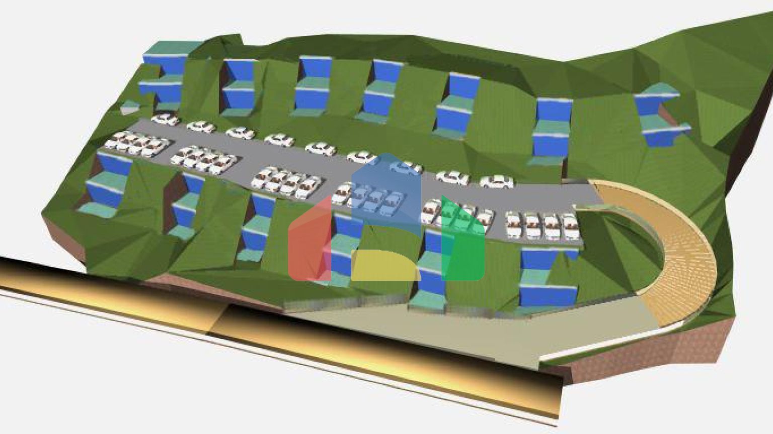 Продается участок земли в живописном районе Колашина в 5 мин пешком от центра города