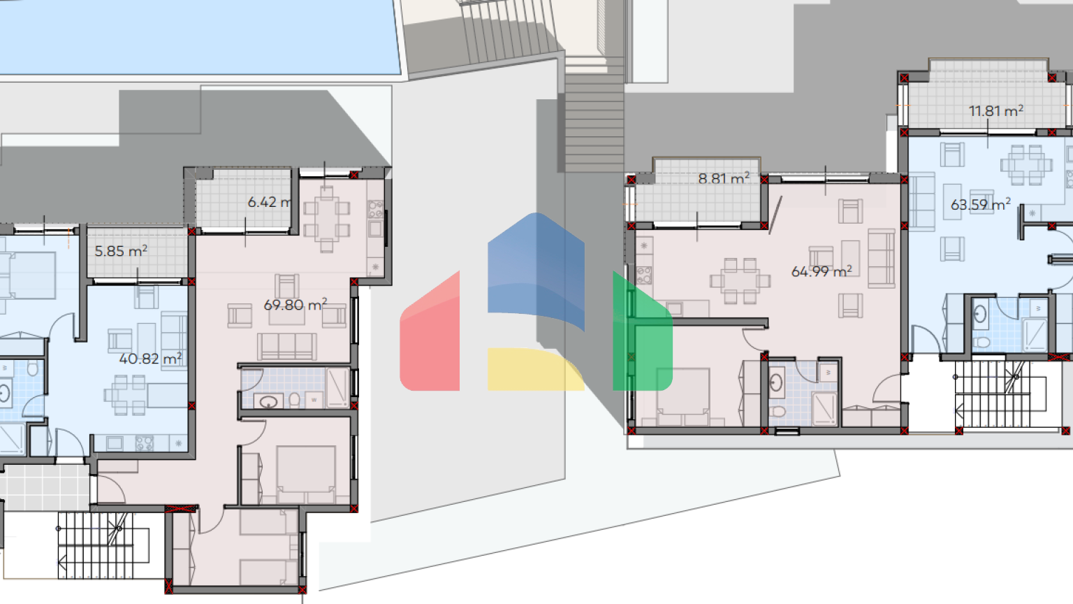 Апартаменты  в закрытом комплексе в Которском заливе