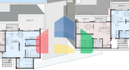 Апартаменты в закрытом комплексе в Которском заливе Апартаменты в закрытом комплексе в Которском заливе