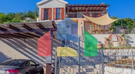 Продаётся каменная вилла с панорамным видом на море Котор, местечко Загора