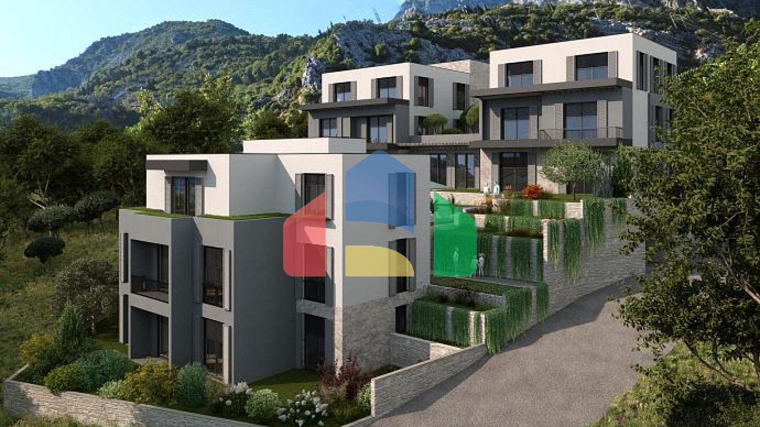 Апартаменты в строящемся комплексе в Которе