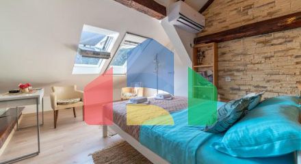 Очаровательный трехкомнатный дуплекс в Доброте: всего в нескольких шагах от моря