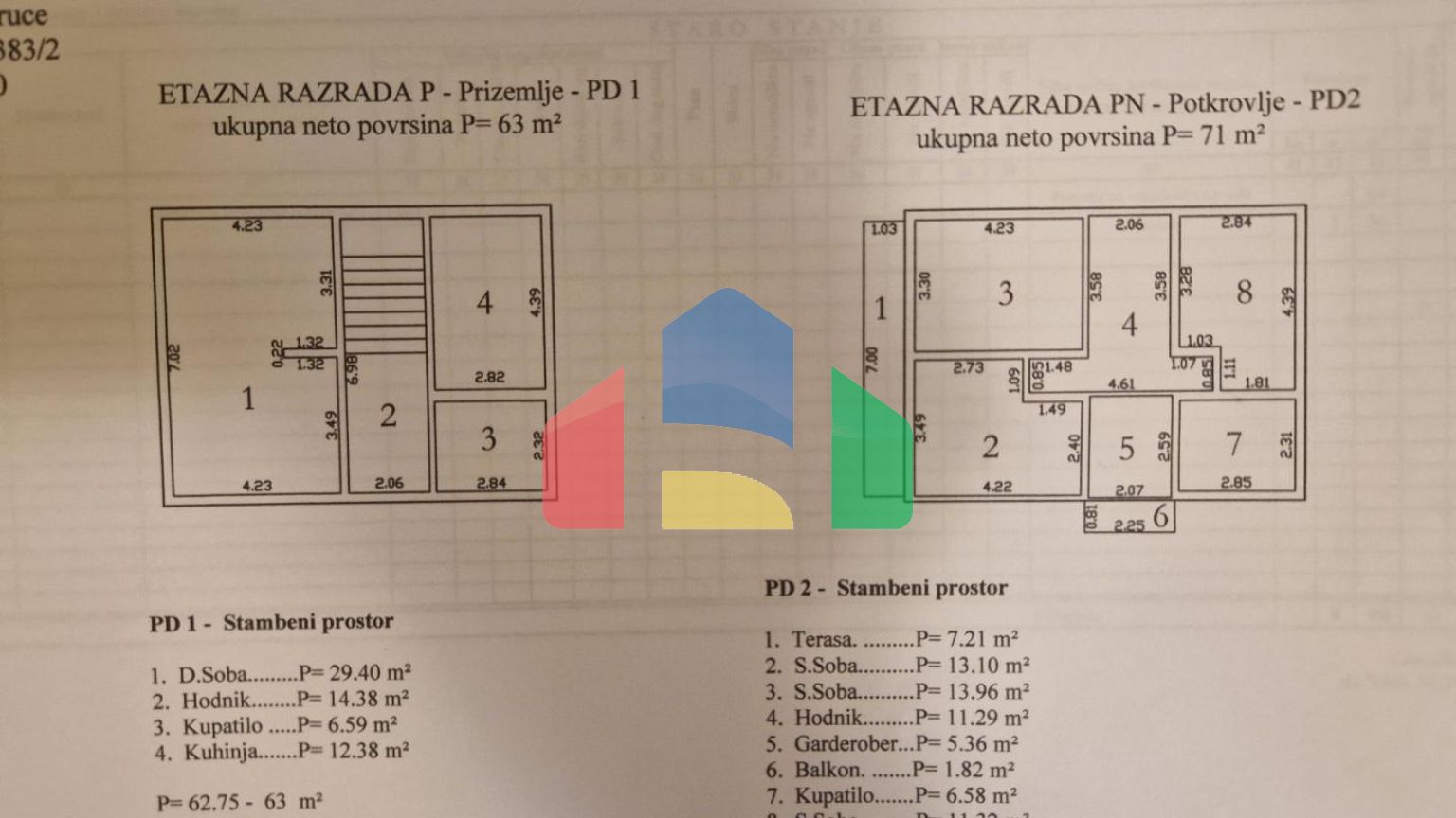 Двухэтажный дом в Круче в 60 метрах от моря