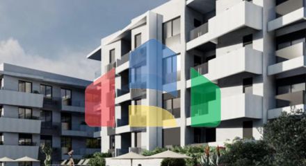 Apartment with 1 bedroom in a new building, with sea views in a complex with a swimming pool in Petrovac