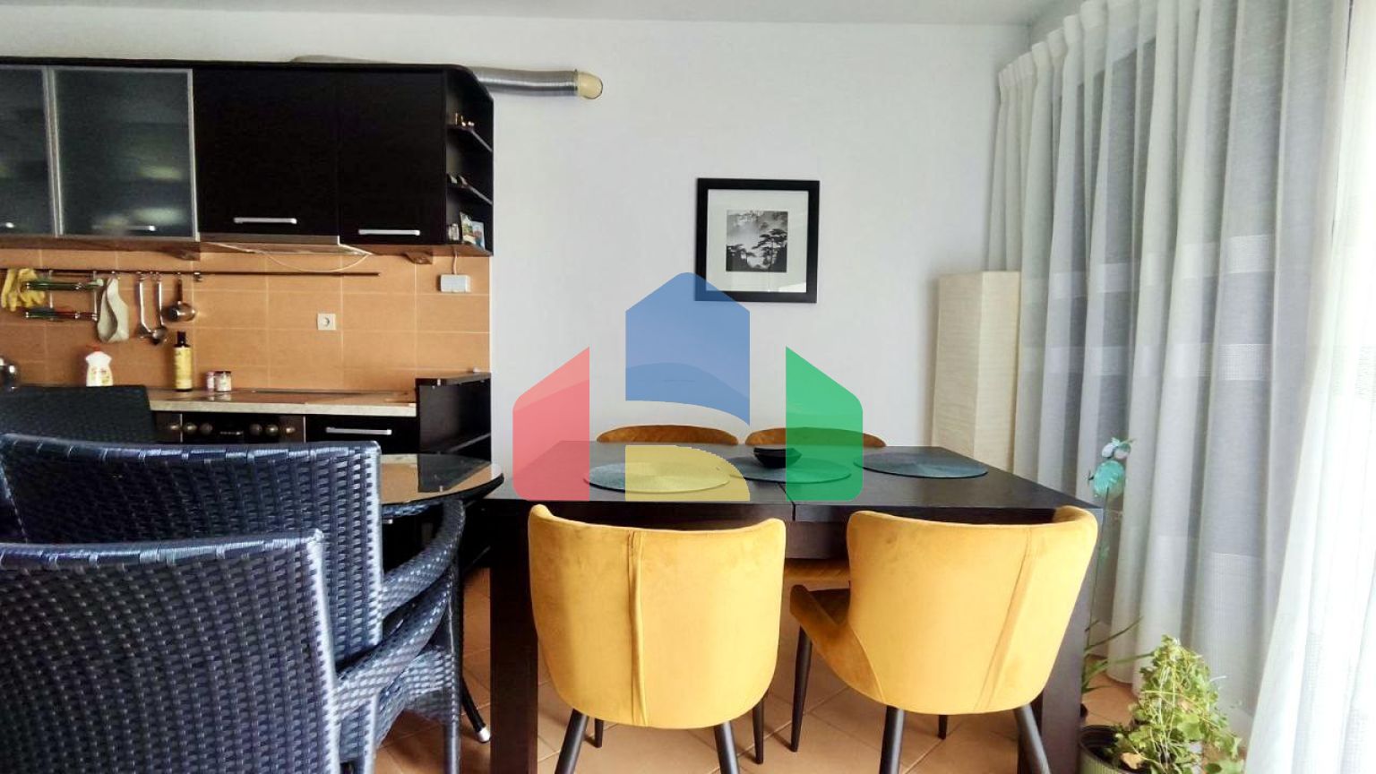 Просторная квартира с 2 спальнями в Петроваце не далеко от пляжа