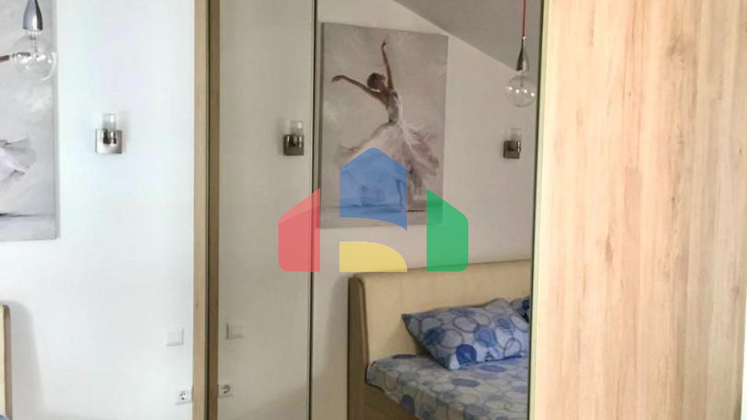 Квартира с 1 спальней в Петроваце с видом на море