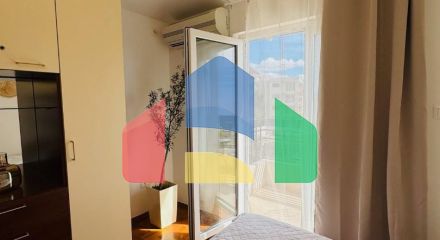 Уютная студия с видом на море в Петроваце, после ремонта, никто не жил